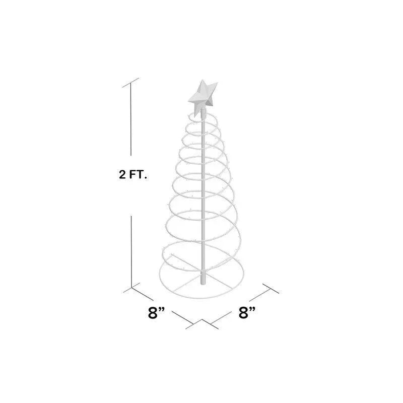 Outdoor Waterproof Solar LED Christmas Tree Decoration, Solar-Powered String Lights, Garden Decoration