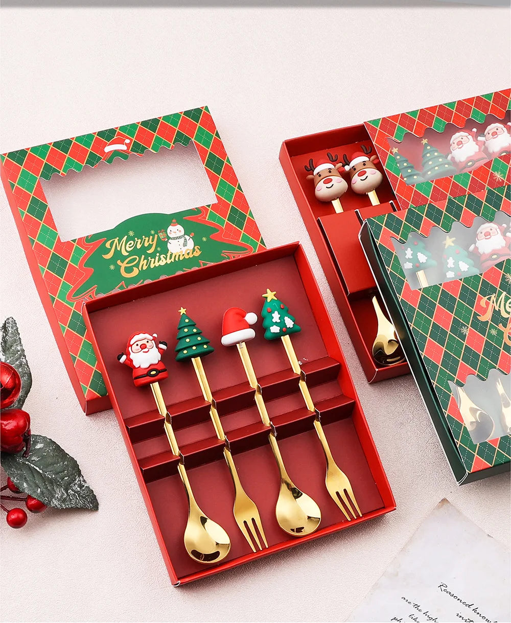 Christmas Home Decorations - Decorative Cutlery Set