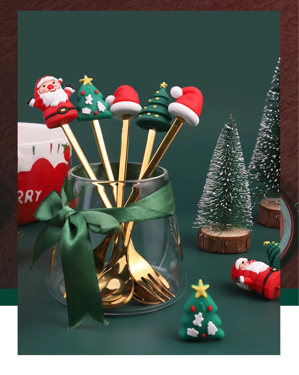 Christmas Home Decorations - Decorative Cutlery Set