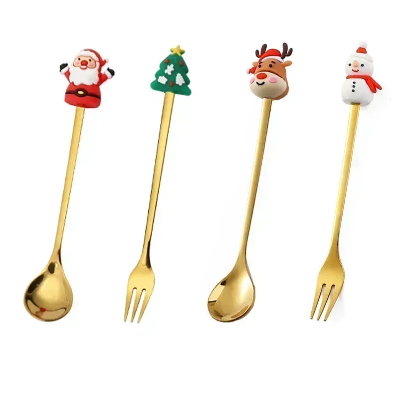 Christmas Home Decorations - Decorative Cutlery Set