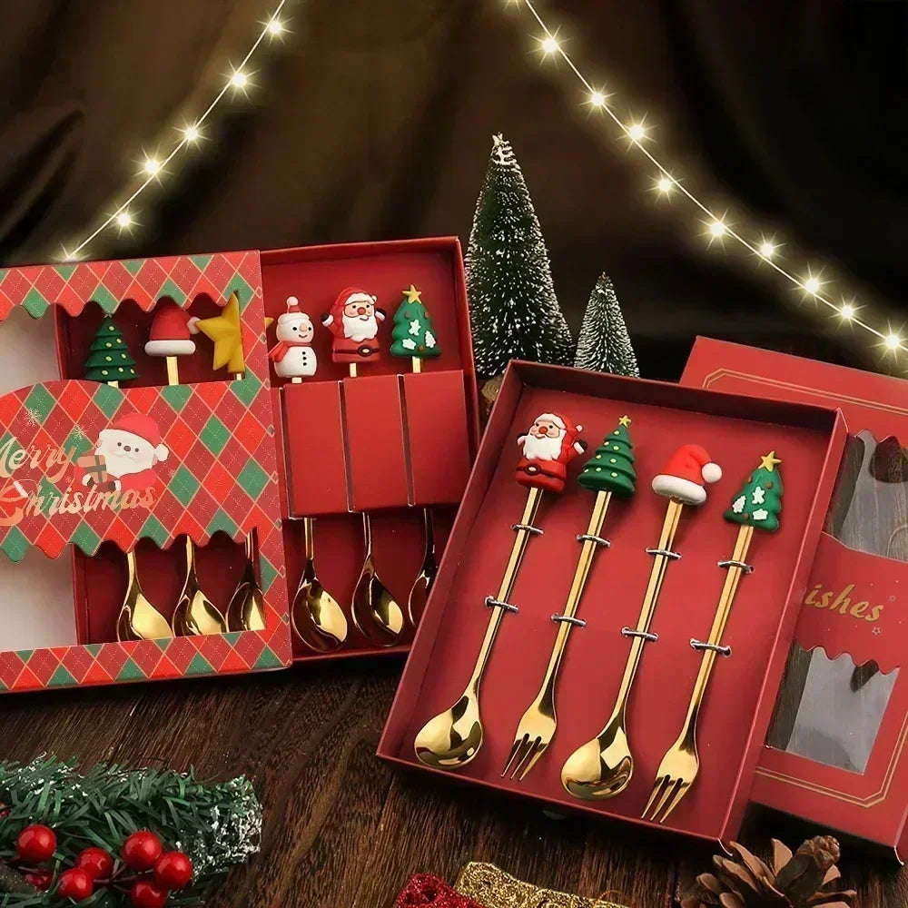 Christmas Home Decorations - Decorative Cutlery Set